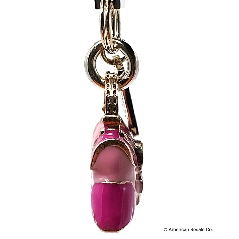Vintage COACH Pink Mini Purse Keychain Lanyard, Y2K Purse Charm - Picture 3 of 10